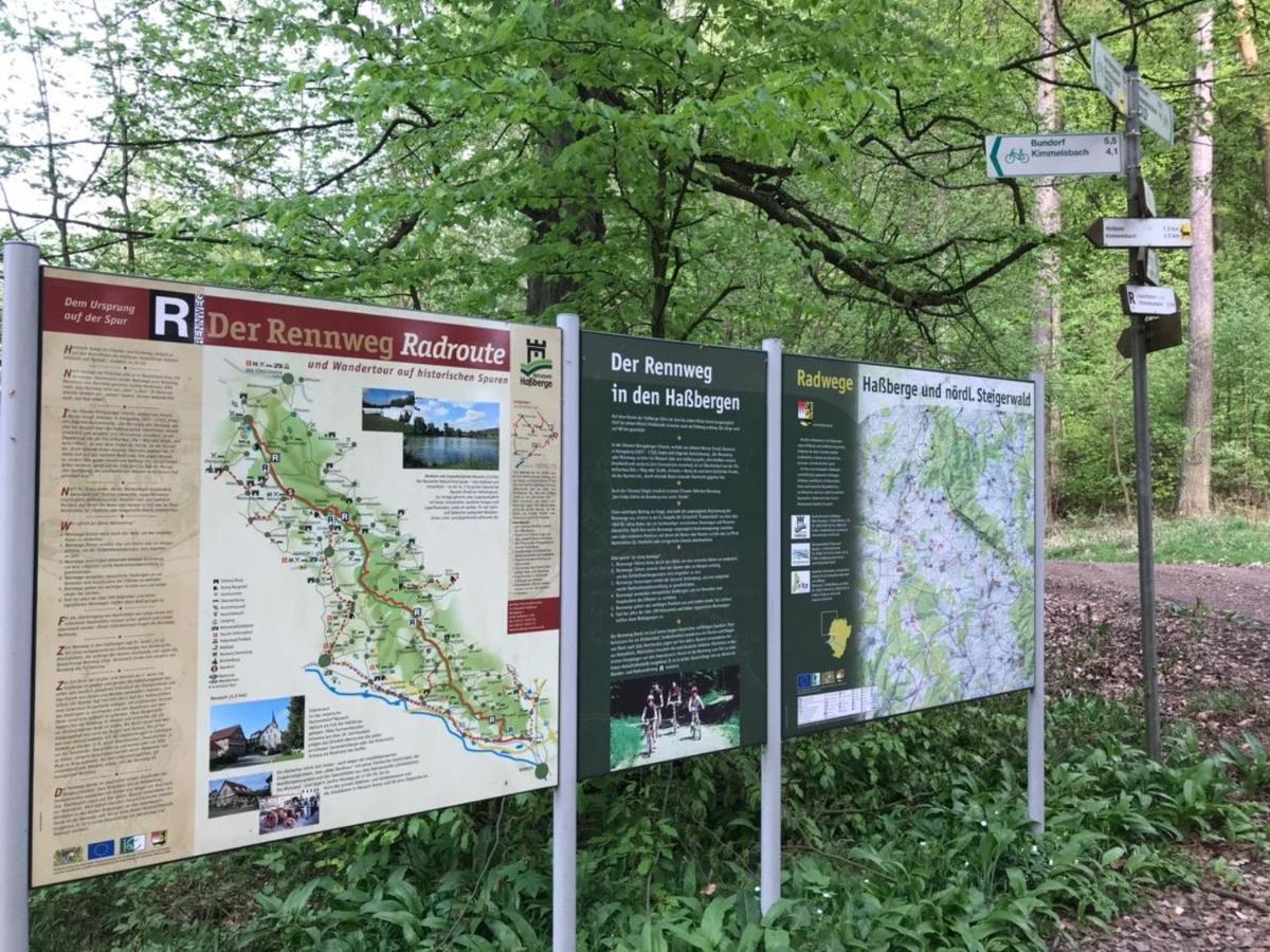 Ferienhaus Hassgautor Aidhausen Luaran gambar