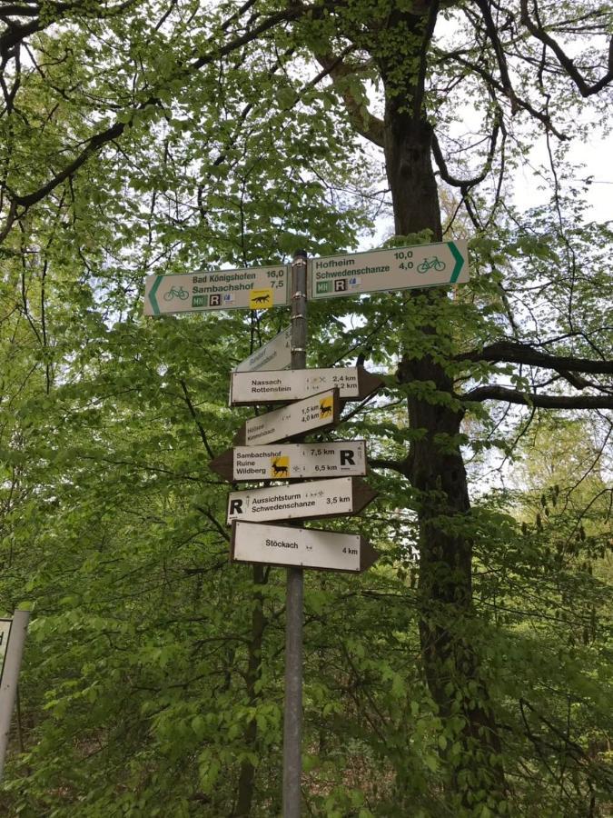 Ferienhaus Hassgautor Aidhausen Luaran gambar