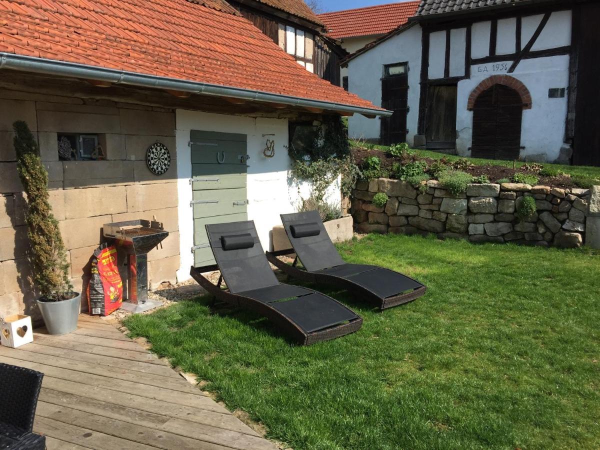 Ferienhaus Hassgautor Aidhausen Luaran gambar