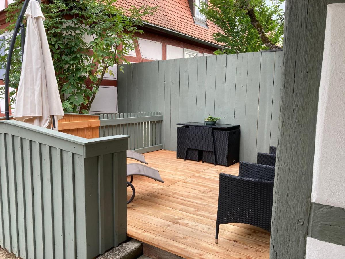 Ferienhaus Hassgautor Aidhausen Luaran gambar