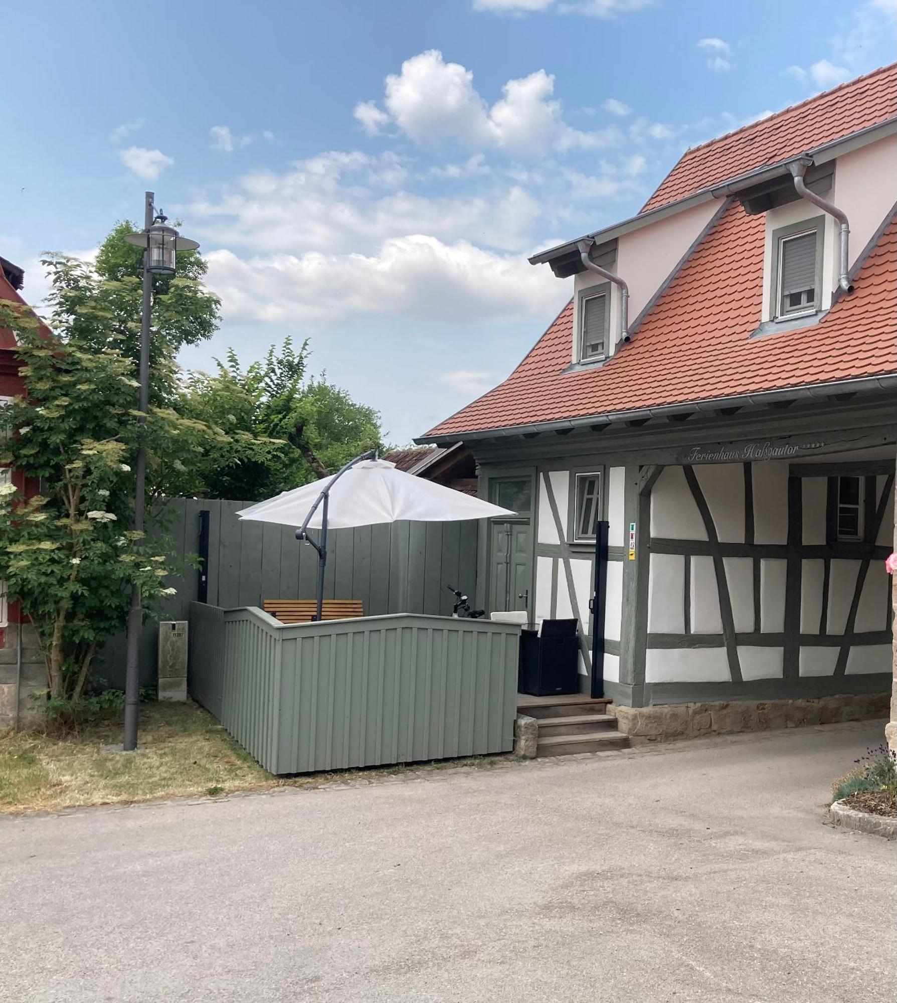 Ferienhaus Hassgautor Aidhausen Luaran gambar