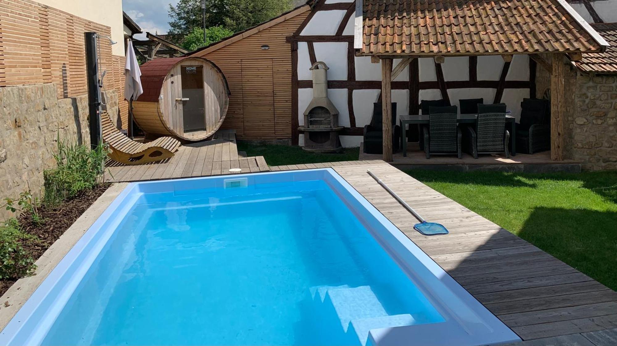 Ferienhaus Hassgautor Aidhausen Luaran gambar