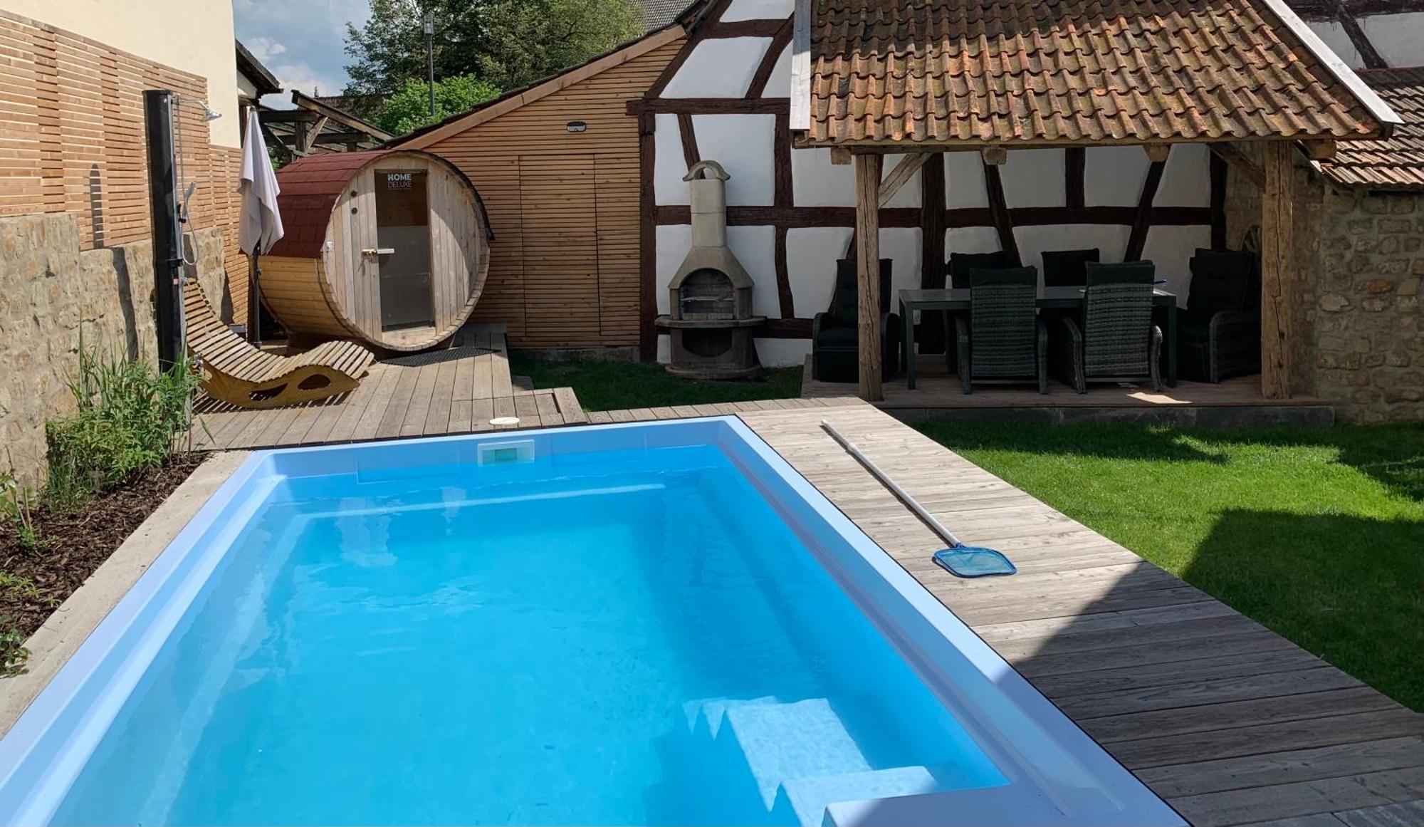 Ferienhaus Hassgautor Aidhausen Luaran gambar