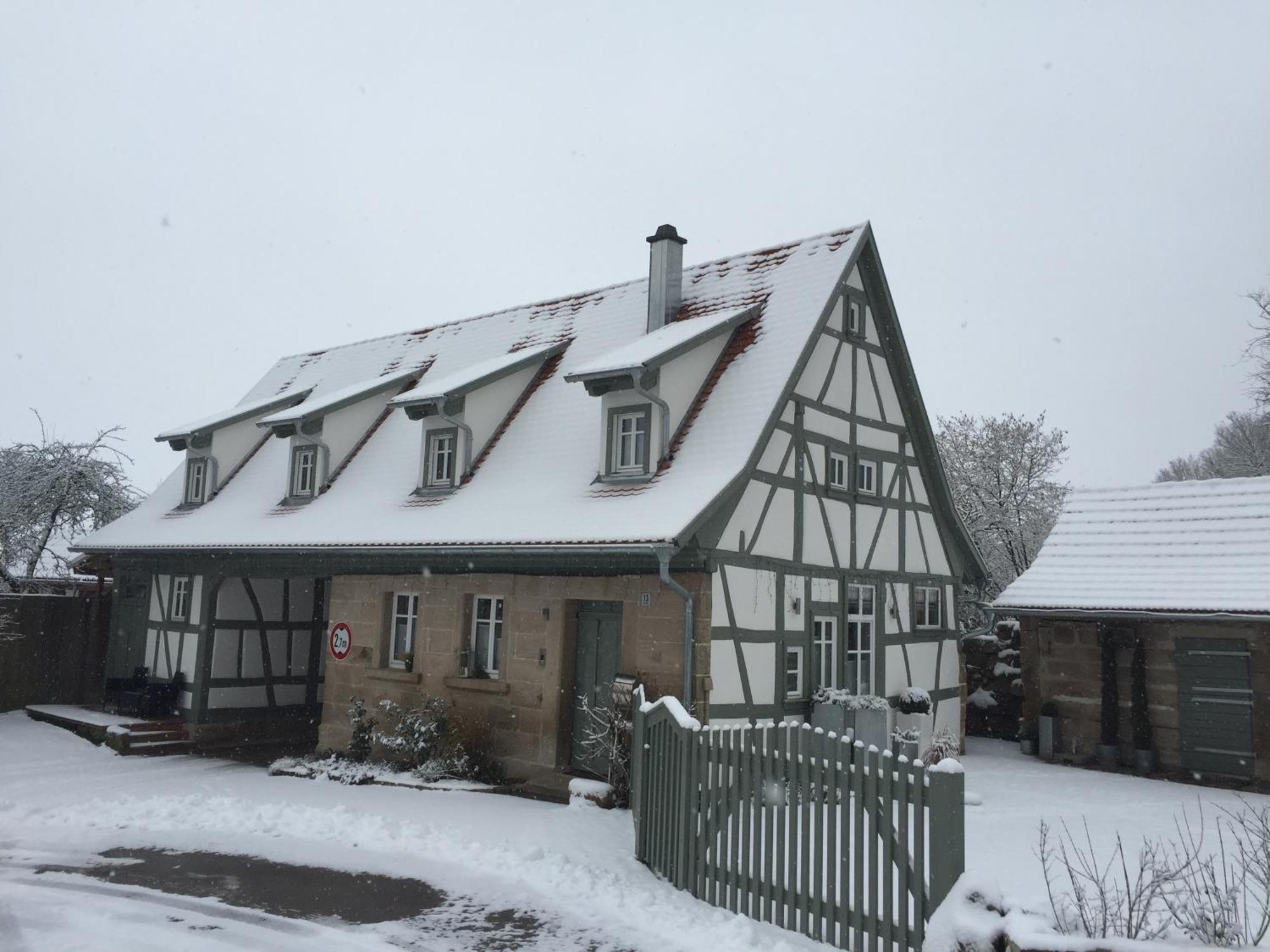 Ferienhaus Hassgautor Aidhausen Luaran gambar